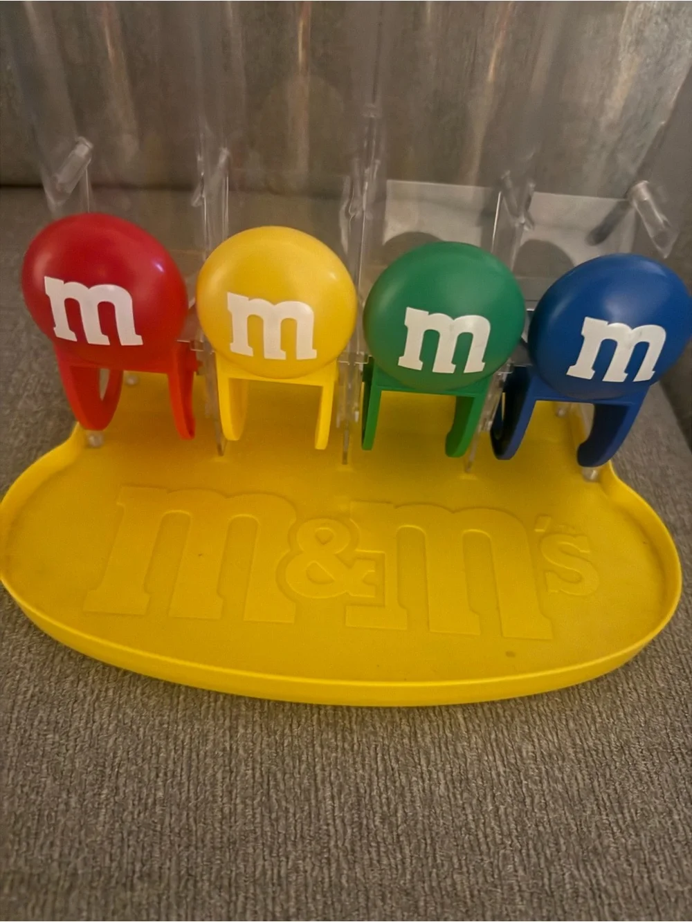 M&M’s candy dispenser